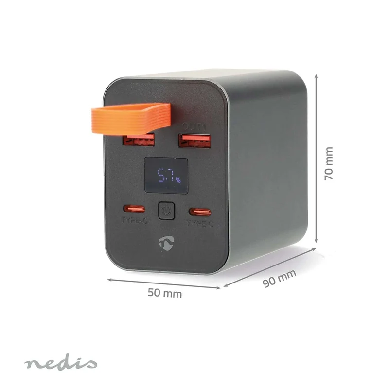 Powerbank 30000 mAh - 18 / 100W - 1.5 / 2.0 / 3.0 / 5.0A