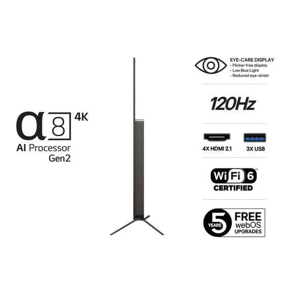 LG 48" B5 4K OLED TV (2025), Umber Brown