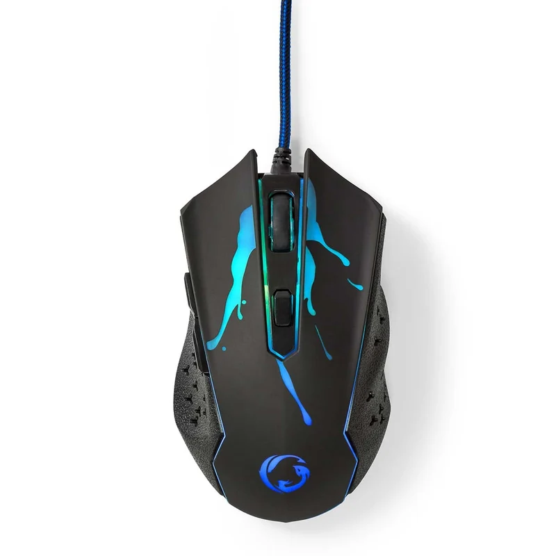 Gaming Muis Bedraad - 1200 / 1800 / 2400 / 3600 dpi - Instelbare DPI