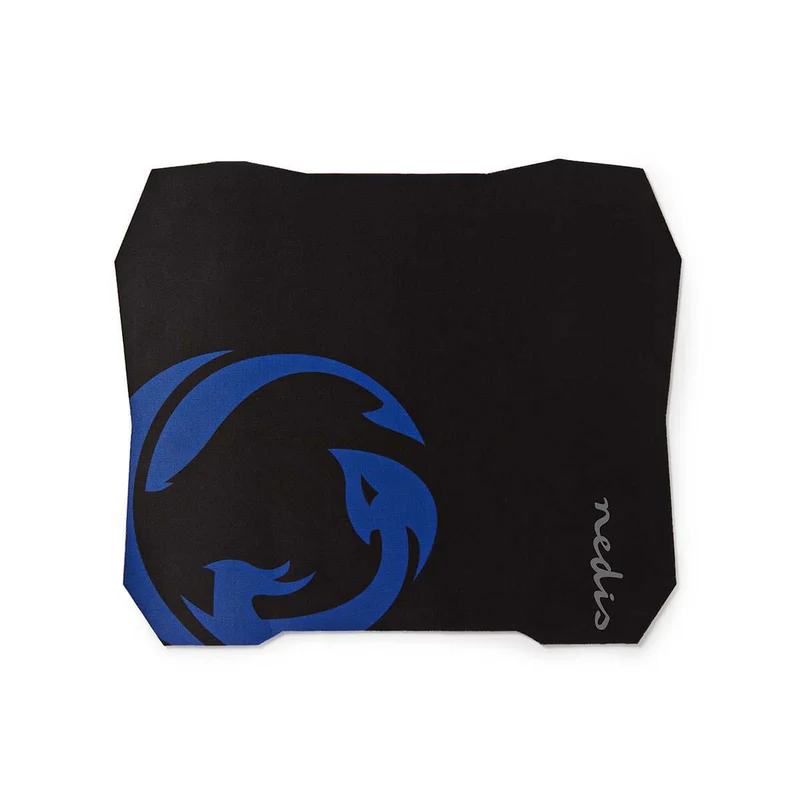 Gaming Muismat Microfiber / Rubberen - Zwart