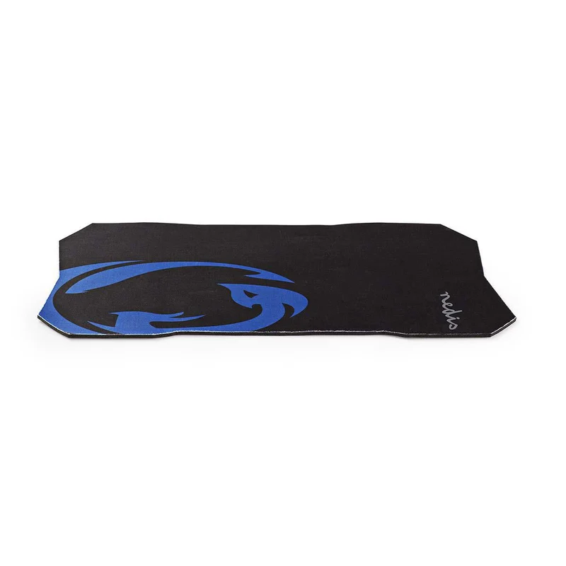 Gaming Muismat Microfiber / Rubberen - Zwart