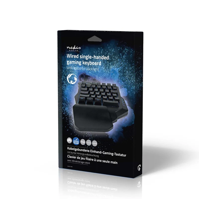 Bedraad Gaming Toetsenbord USB Type-A - Membrane Toetsen - RGB