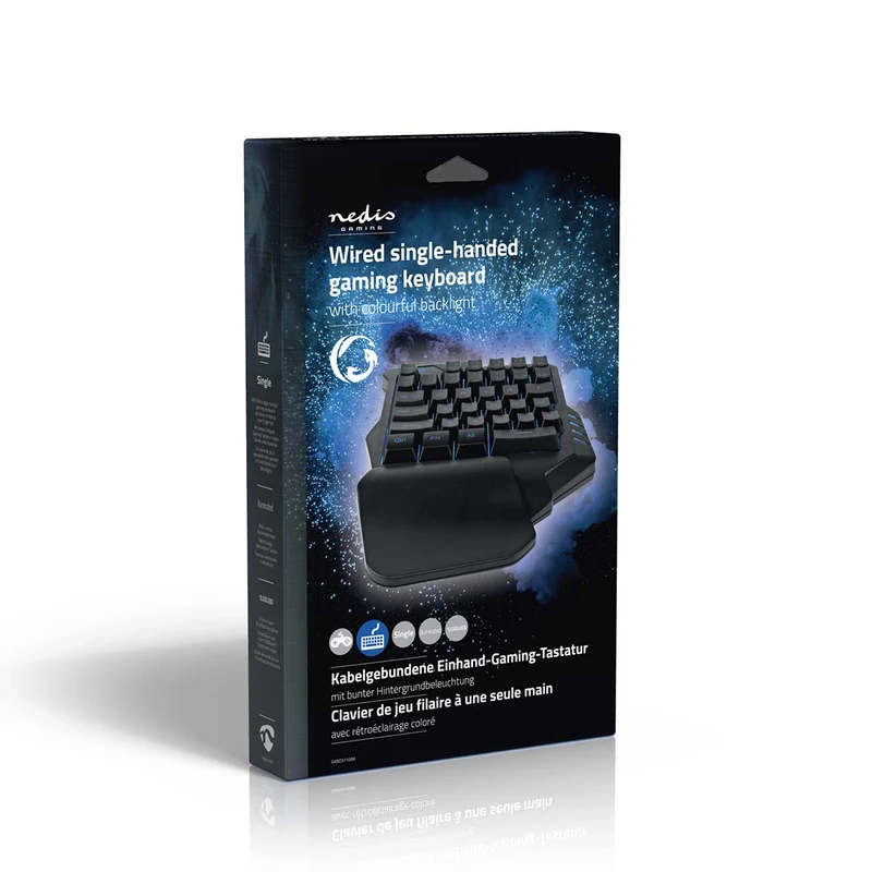 Bedraad Gaming Toetsenbord USB Type-A - Membrane Toetsen - RGB