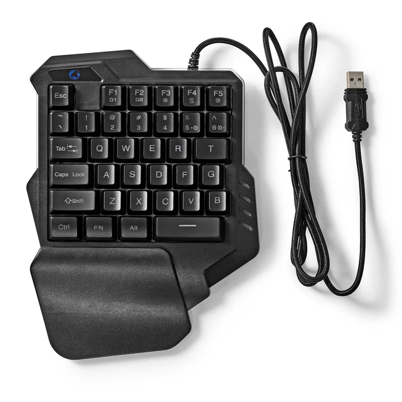 Bedraad Gaming Toetsenbord USB Type-A - Membrane Toetsen - RGB