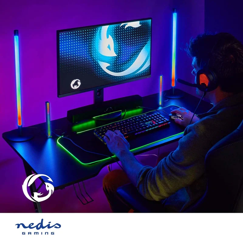 Game Verlichting RGB - Batterij Gevoed - Apparaat: Desktop / Notebook
