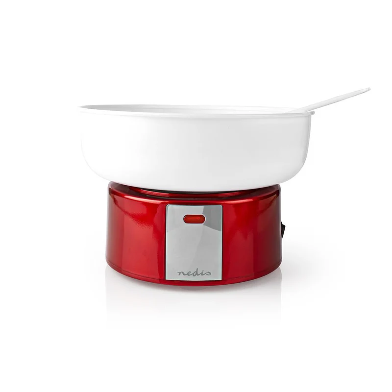 Suikerspinmachine 500W - Rood / Wit