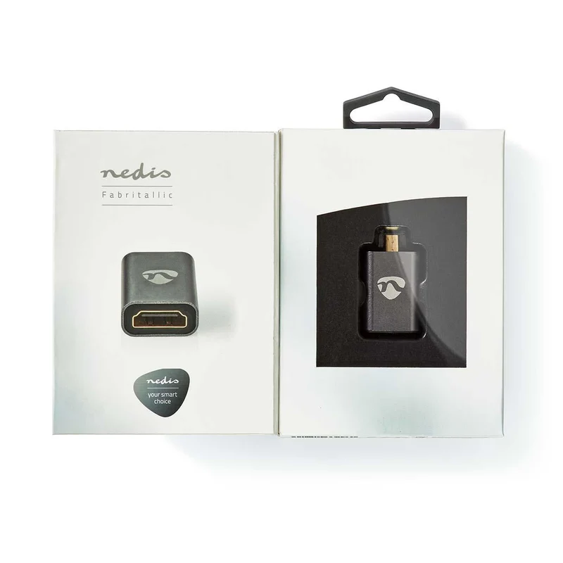 HDMI™-Adapter HDMI™ Male / HDMI™ Micro-Connector - HDMI™ Output - Verguld