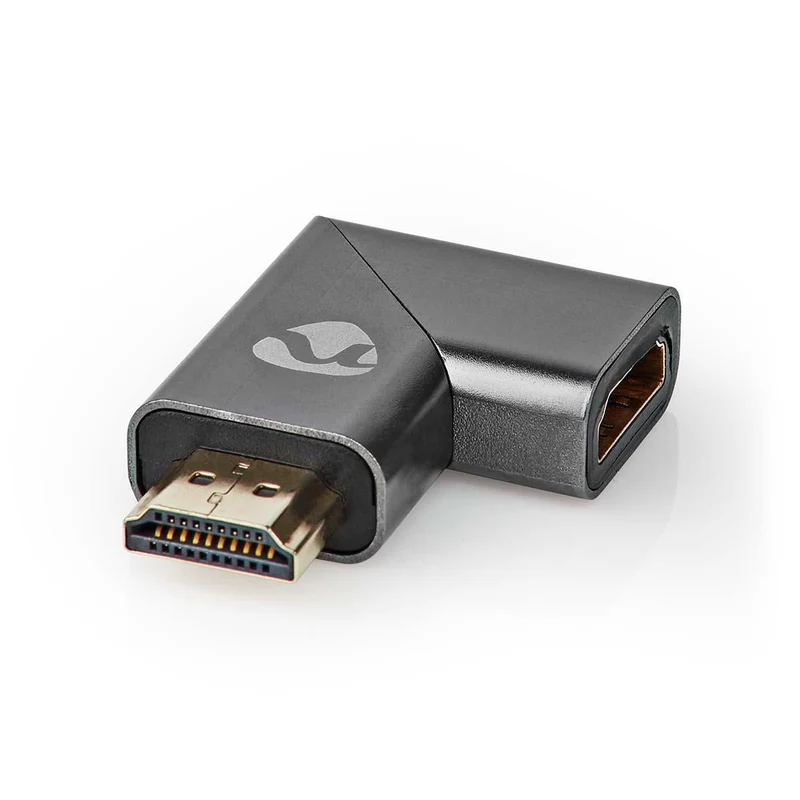 HDMI™-Adapter HDMI™ Connector / HDMI™ Male - HDMI™ Output - Verguld