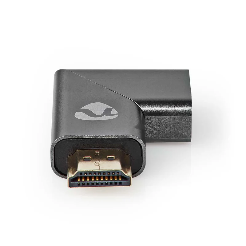 HDMI™-Adapter HDMI™ Connector / HDMI™ Male - HDMI™ Output - Verguld