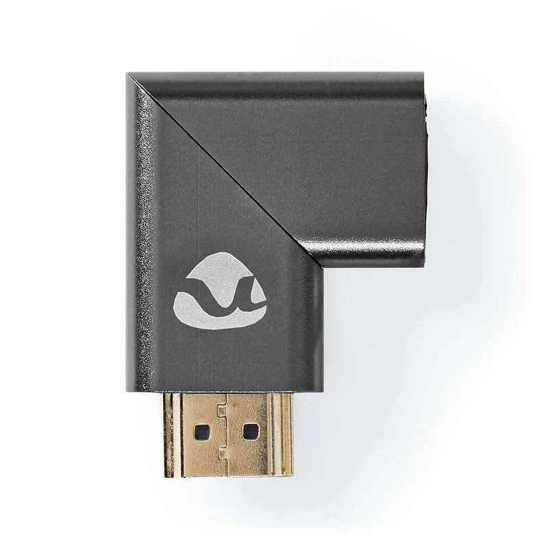 HDMI™-Adapter HDMI™ Connector / HDMI™ Male - HDMI™ Output - Verguld