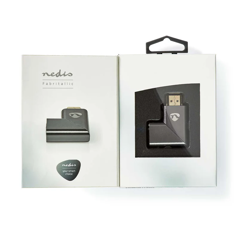 HDMI™-Adapter HDMI™ Connector / HDMI™ Male - HDMI™ Output - Verguld