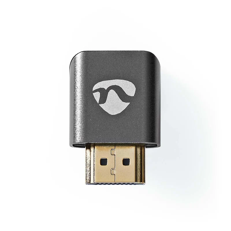 HDMI™-Adapter HDMI™ Connector / HDMI™ Male - HDMI™ Output - Verguld