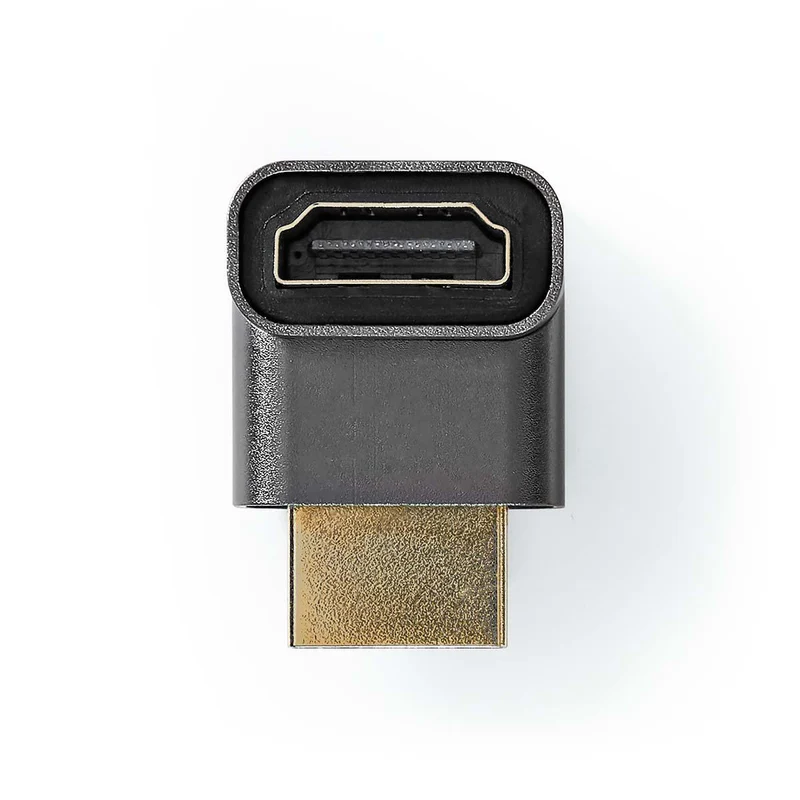 HDMI™-Adapter HDMI™ Connector / HDMI™ Male - HDMI™ Output - Verguld