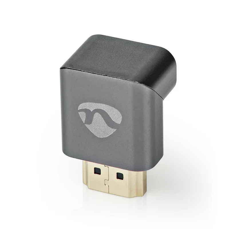 HDMI™-Adapter HDMI™ Connector / HDMI™ Male - HDMI™ Output - Verguld