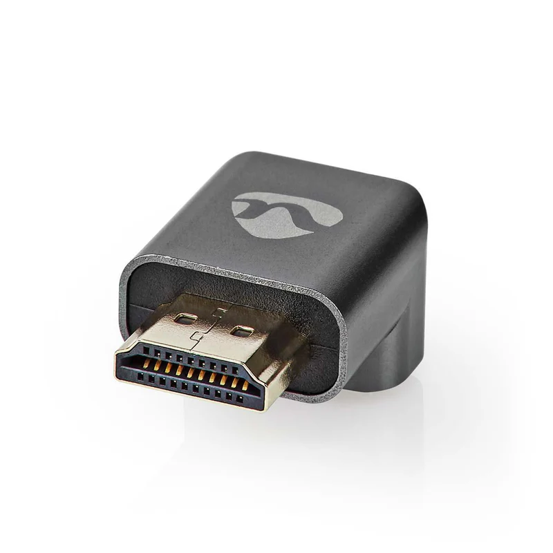 HDMI™-Adapter HDMI™ Connector / HDMI™ Male - HDMI™ Output - Verguld