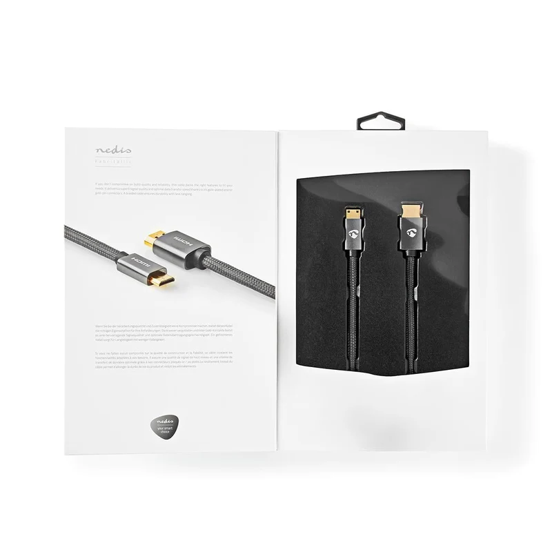 High Speed HDMI™-Kabel met Ethernet HDMI™ Connector - HDMI™ Mini-Connector - 4K@60Hz