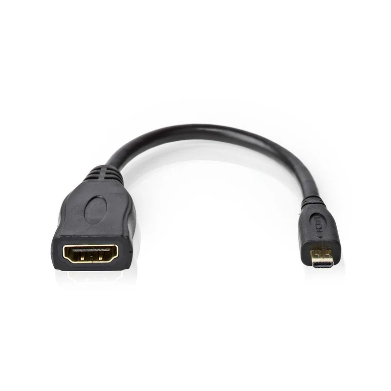 High Speed HDMI™-Kabel met Ethernet HDMI™ Micro-Connector - HDMI™ Output - 4K@30Hz