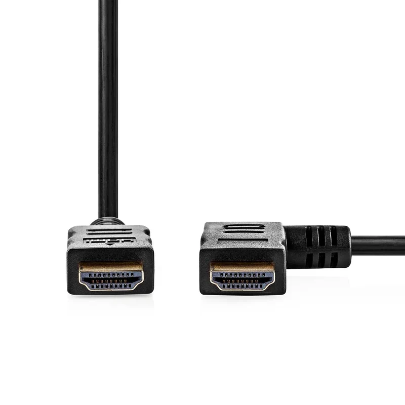 High Speed HDMI™-Kabel met Ethernet Rechts Gehoekte HDMI™ Connector - HDMI™ Connector - 4K@30Hz