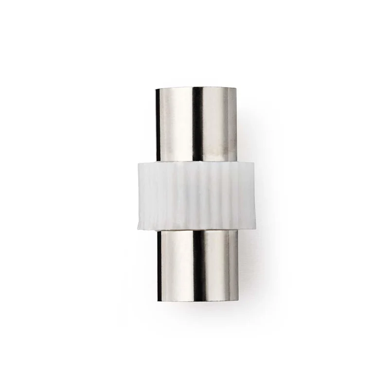 Satelliet- en Antenne-Adapter IEC (Coax) Female - IEC (Coax) Female - Vernikkeld