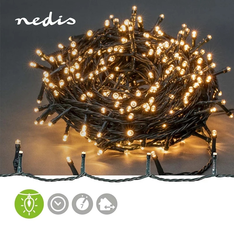 Kerstverlichting Koord - 720 LED's - Warm Wit