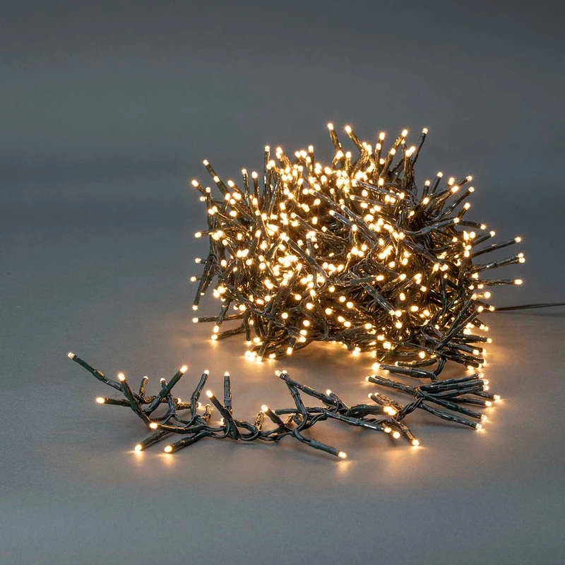Kerstverlichting Cluster - 768 LED's - Warm Wit