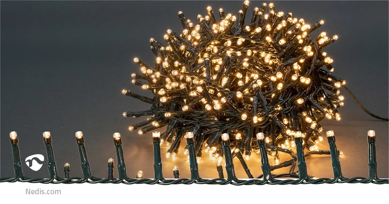 Kerstverlichting Compacte cluster - 560 LED's - Warm Wit