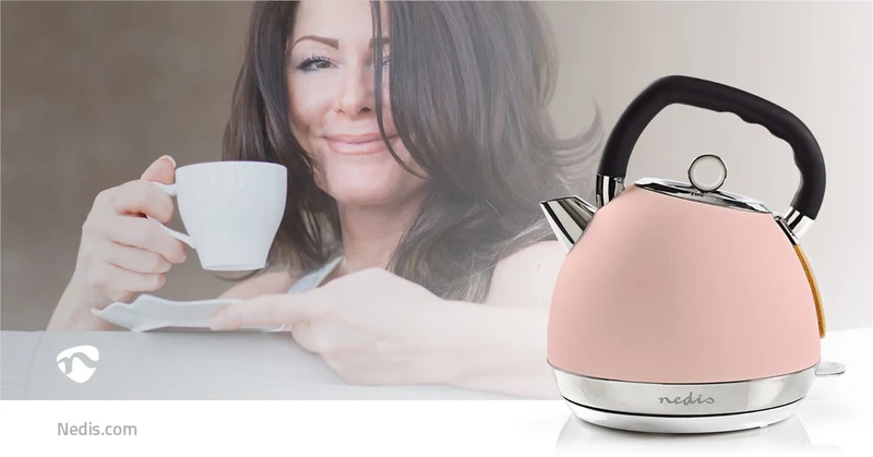 Waterkoker 1.8l - Soft-Touch - 360 graden draaibaar