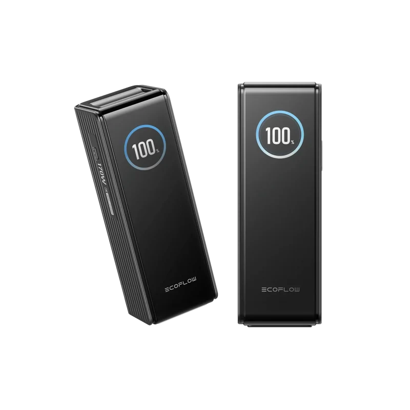EcoFlow Powerbank 25000mAh 170W em Preto - Ecoflow Rapid Power Bank