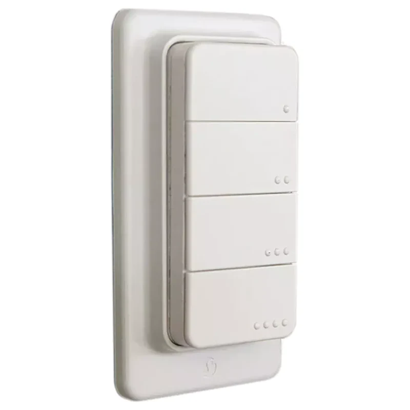 Shelly Comando inteligente de cenários BT/Zigbee, 4 botões - Shelly BLU RC Button 4 ZB