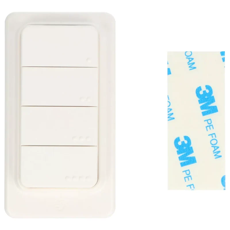 Shelly Comando inteligente de cenários BT/Zigbee, 4 botões - Shelly BLU RC Button 4 ZB