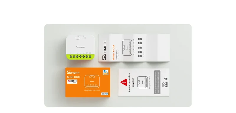 Sonoff Interruptor inteligente Zigbee 3.0 de 2 canais - Sonoff MINI-ZB2GS