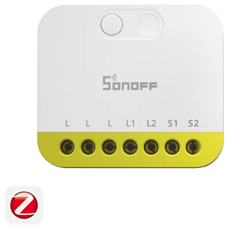 Sonoff módulo inteligente Zigbee 3.0 sem neutro de 2 canais - Sonoff MINI-ZB2G- L