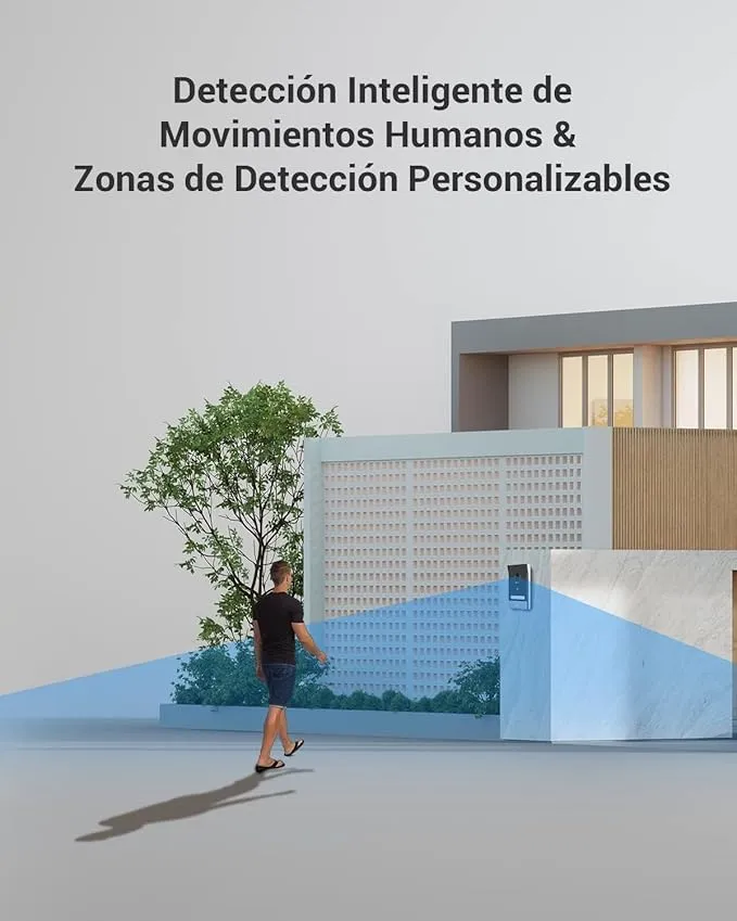 Ezviz Kit Video-porteiro Bi-familiar inteligente WiFi / 2 Fios c/ câmara 2K + Leitor RFID + 2x monitores 7- Ezviz HP7 2 Kit