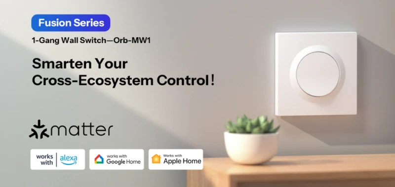 Sonoff Interruptor Inteligente 1 Canal Matter over WiFi - Sonoff Orb-MW1