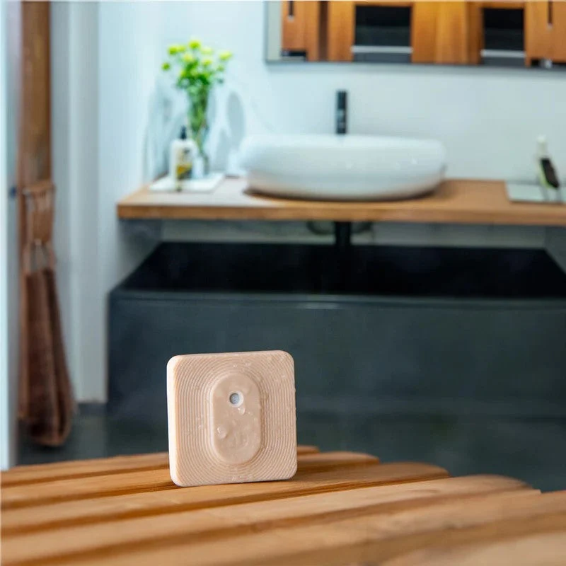 Shelly Sensor inteligente de temperatura e humidade Zigbee - Shelly BLU H&T ZB Mocha