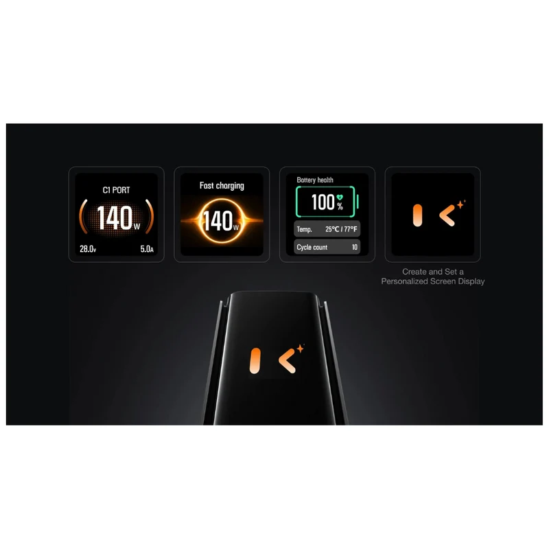 Ecoflow Rapid Pro Power Bank 27650mAh 300W c/Cabo Integrado de 140W