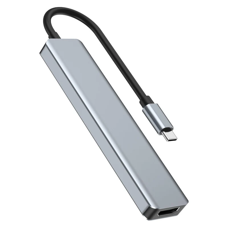 Lippa 7-i-1 USB-C Hub m. 60W PD Pass-through, 4K, HDMI