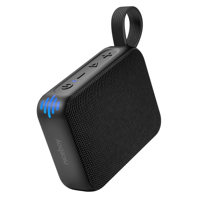Niceboy Atom 4 Bluetooth Højtaler med FM radio, sort