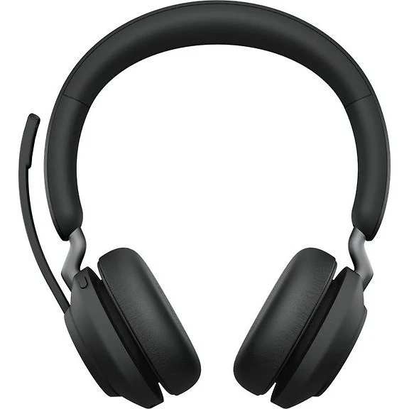 Jabra Evolve2 65 Stereo LINK380A Wireless Headset + Docking Station, MS, Black