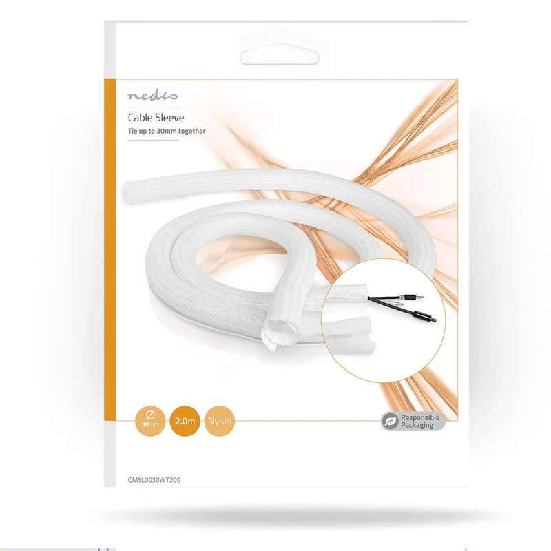 Kabelmanagement Sleeve - 1 Stuks - Nylon