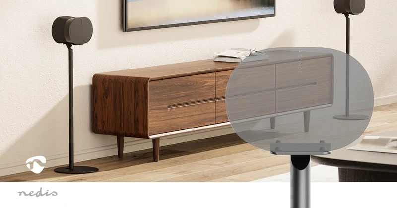 Speakerbeugel Geschikt voor: Sonos® Era300 - Standaard - 5