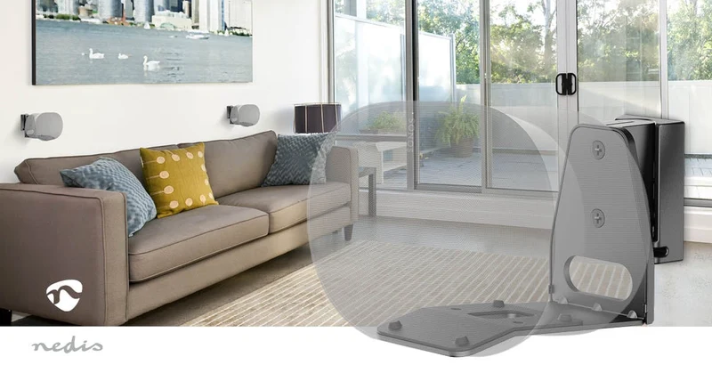 Speakerbeugel Geschikt voor: Sonos® Era300 - Wand - 5