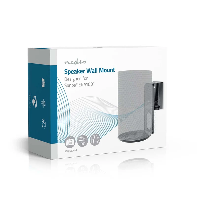 Speakerbeugel Geschikt voor: Sonos® Era100 - Wand - 3