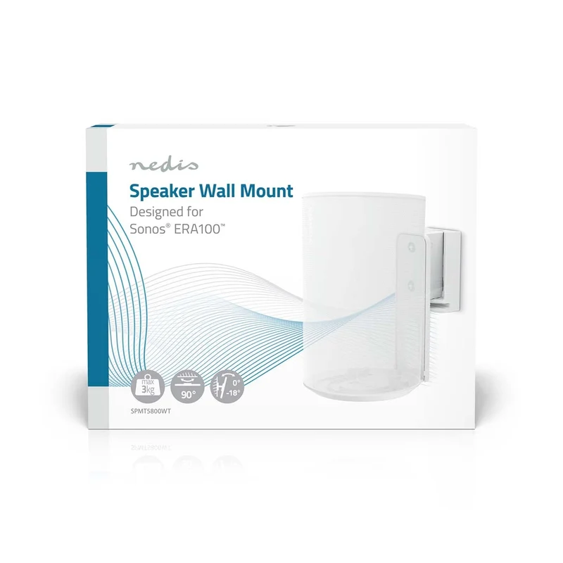 Speakerbeugel Geschikt voor: Sonos® Era100 - Wand - 3