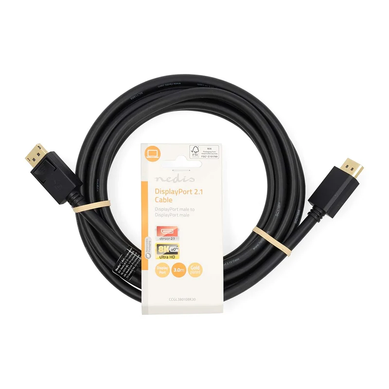 DisplayPort-Kabel DisplayPort Male - DisplayPort Male - 8K@60Hz
