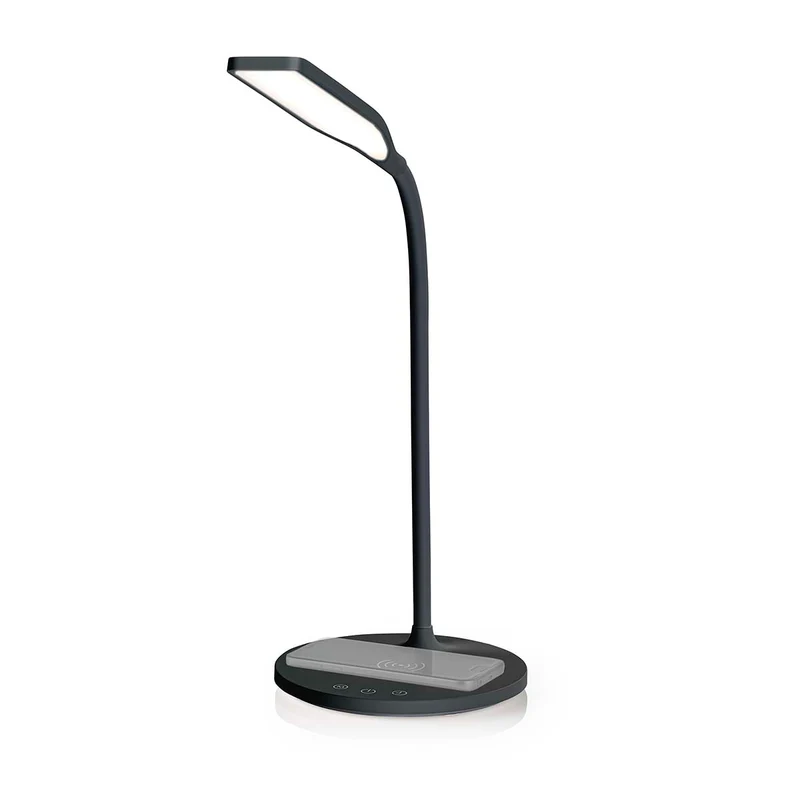 LED-Bureaulamp met Draadloze Lader Dimmer - Op Product - LED / Qi - 15W