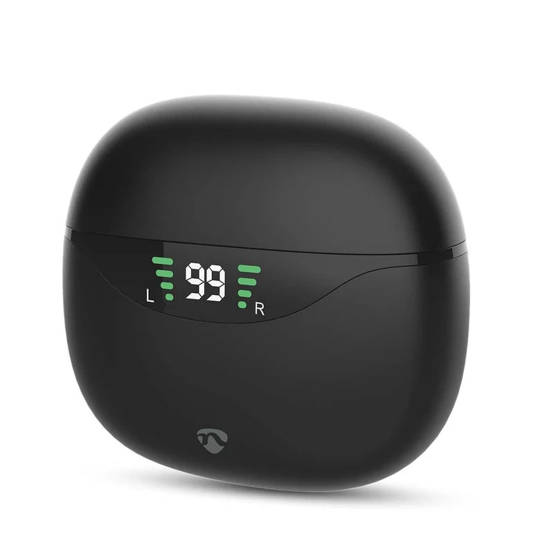Volledig Draadloze Oordopjes ANC (Active Noise Cancelling) - Bluetooth® - Batterij 1 werkingstijd standaard verbruik: 1800 min