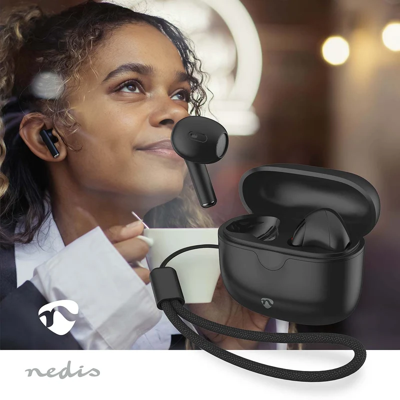Volledig Draadloze Oordopjes Bluetooth® - Batterij 1 werkingstijd standaard verbruik: 960 min - Aanraakbediening