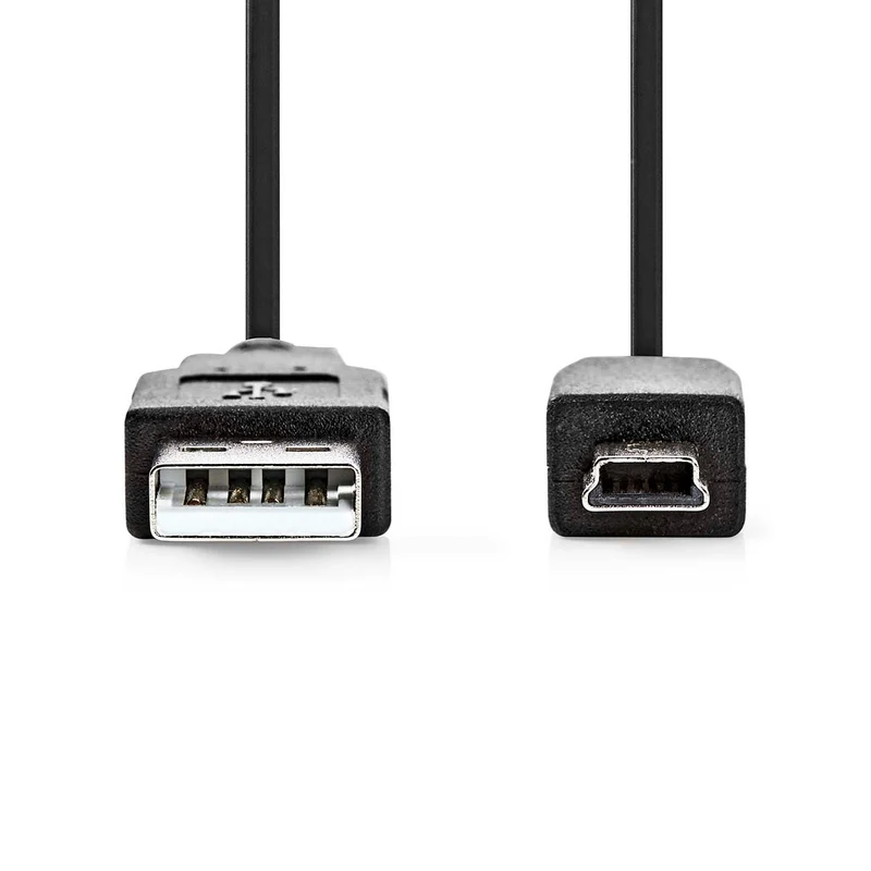 USB-Kabel USB 2.0 - USB-A Male - USB Mini-B 5-Pins Male