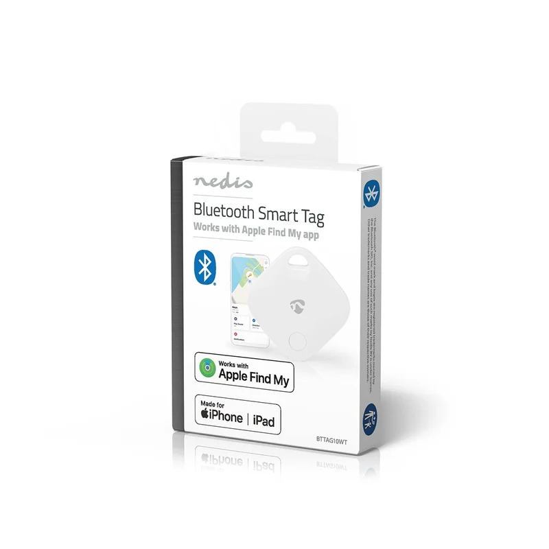 Keyfinder Geschikt voor: Apple Find My App - Batterij Gevoed - 1x CR2032
